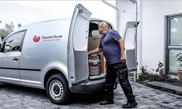 Personal del servicio técnico de Saunier Duval