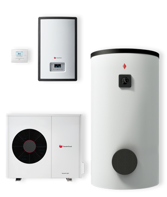 Bomba de calor de aerotermia Saunier Duval